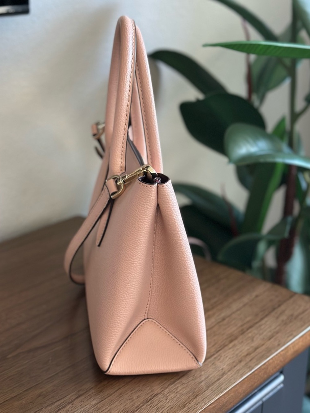 Kate Spade ♠️ Rosy Cheeks Small Satchel - Like New! See Video! - Picture 6 of 11